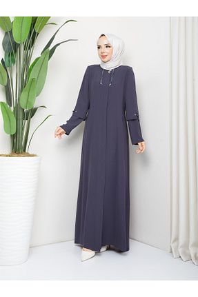 کلاه و ابایا طوسی زنانه مخلوط پلی استر Günay Karaca - کد 749813049