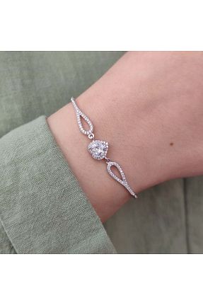 دستبند نقره رنگی زنانه 925 عیار Güler Yüzlü Silver - کد 822303959