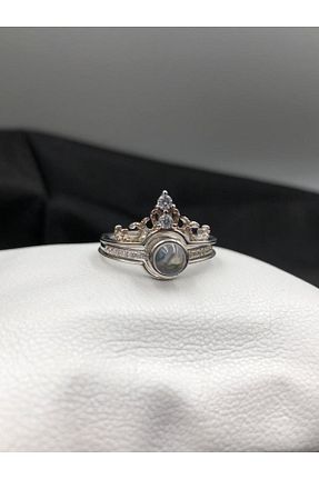 انگشتر نقره سفید زنانه زیرکن vogutima jewelery&silver by timuçin mavili - کد 466902280