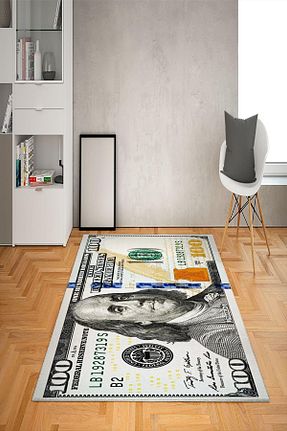 فرش رنگی زیره ضد لغزش Doruklar Home Collection - کد 772615272