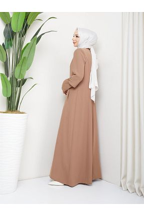 کلاه و ابایا بژ زنانه مخلوط پلی استر Günay Karaca - کد 749813020
