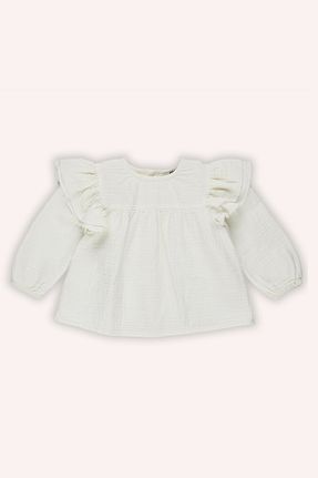 بلوز نباتی بچه گانه ساده Panço - کد 848202749