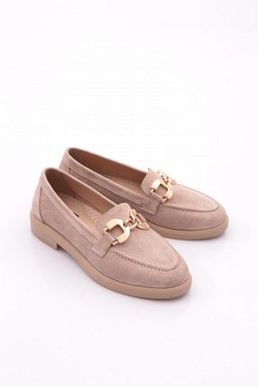 کفش لوفر بژ زنانه جیر Dgn - کد 865567927