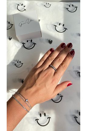 دستبند استیل (فولاد) زنانه استیل (فولاد) GAMZE - کد 865575075