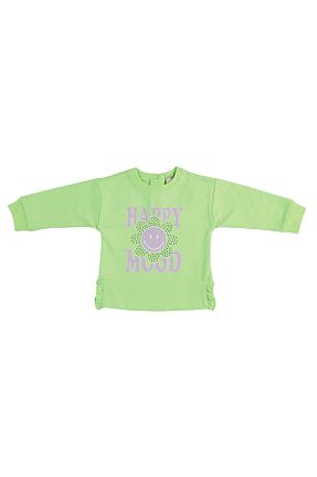 سوئیشرت سبز بچه گانه ساده Panço - کد 648962720