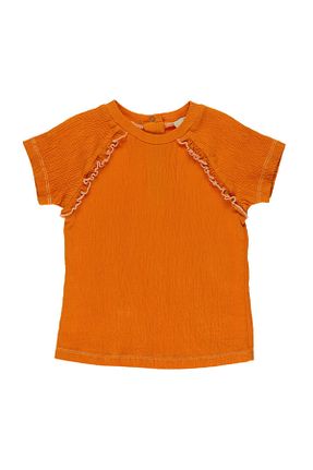 تیشرت نارنجی بچه گانه رگولار Panço - کد 679855958