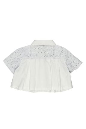 پیراهن سفید بچه گانه کراپ Panço - کد 686131314