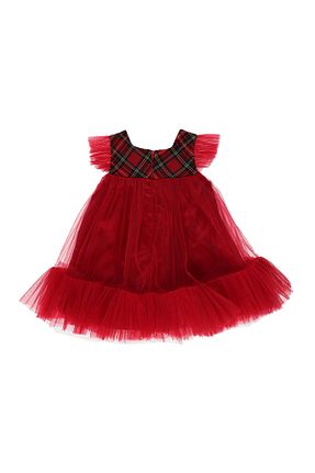 لباس قرمز بچه گانه بافتنی Panço - کد 784228745