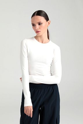 بلوز نباتی زنانه ساده SHEISMONO - کد 865587600