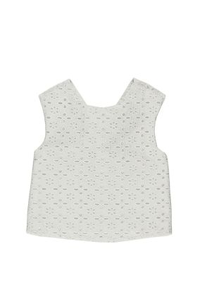 بلوز سفید بچه گانه ساده Panço - کد 687028013