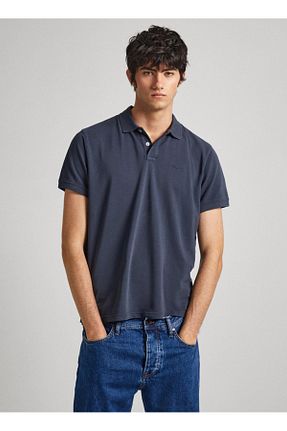 تیشرت طوسی مردانه یقه پولو Pepe Jeans - کد 865654441