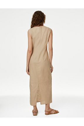 لباس بژ زنانه بافتنی Marks & Spencer - کد 835567021