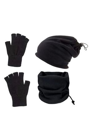 گردنی مشکی زنانه Polar Eke Tekstil - کد 649096362