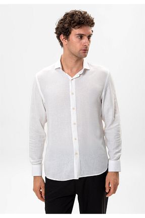 پیراهن سفید مردانه Relaxed Antioch - کد 756058906