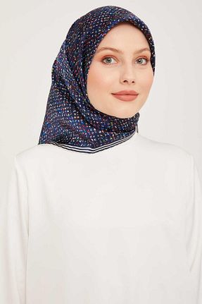 روسری بژ کرپ ساتن ابریشم Armine - کد 825983941