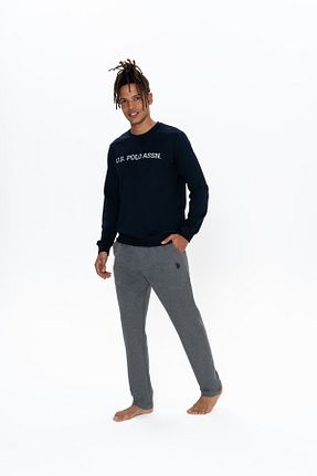 ست لباس راحتی سرمه ای مردانه ساده U.S. Polo Assn. - کد 865787060