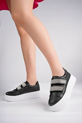 کفش پاشنه بلند پر مشکی زنانه پاشنه متوسط (5-9 سانتی متر) Jomoti - کد 825906501