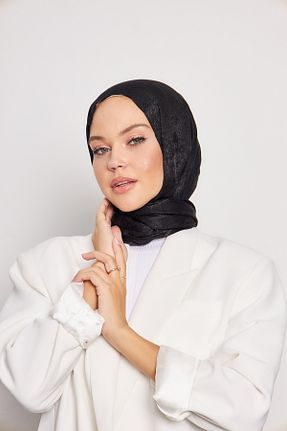شال مشکی زنانه Scarf - کد 865788799