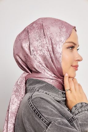 شال صورتی زنانه Scarf - کد 865787861