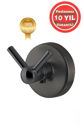 آویز حمام مشکی ÇELİK BANYO - کد 865806646