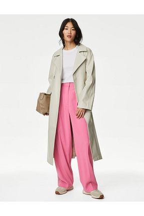 شلوار صورتی زنانه پنبه ای Marks & Spencer - کد 826976964