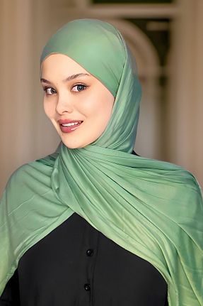شال سبز زنانه Samira - کد 849838771