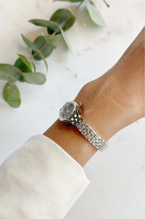 ساعت مچی طوسی زنانه زیر 20 میلی متر OQQO - کد 865817384