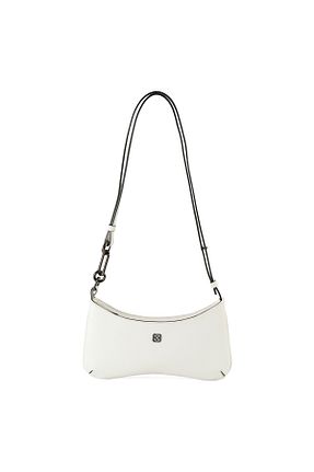 کیف دوشی سفید زنانه چرم خالص Desa - کد 865990580