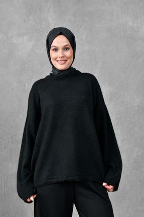پلیور حجاب مشکی زنانه اکریلیک bayansepeti - کد 866000686