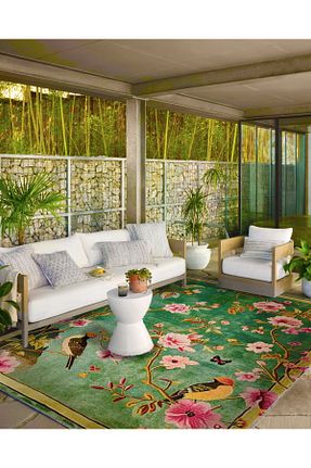 فرش رنگی قابل شستشو Rugs Modern Halı - کد 865846106
