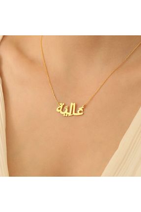 گردنبند نقره طلائی زنانه 925 عیار MARKET OF UNİVERSE - کد 865003597