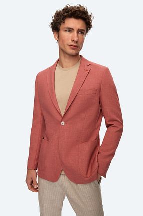 کت صورتی مردانه اسلیم فیت TWN - کد 684116635