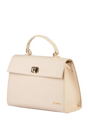 کیف دوشی بژ زنانه چرم مصنوعی Armine - کد 865956978