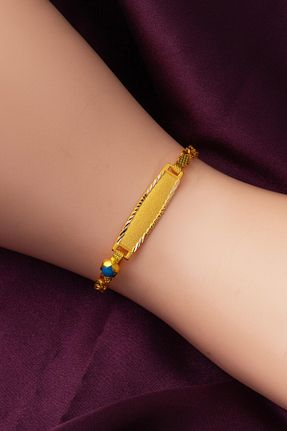 دستبند طلا زرد زنانه 14 عیار Bilezikci - کد 423525377