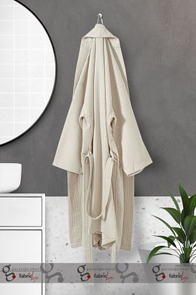 حوله پالتوئی قهوه ای زنانه Fabric Box - کد 816698178