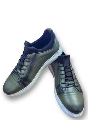 کفش کلاسیک سبز مردانه چرم خالص Voyager - کد 647493429