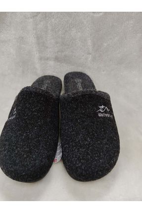 دمپائی خانگی مشکی مردانه پارچه ای Gezer - کد 773653208