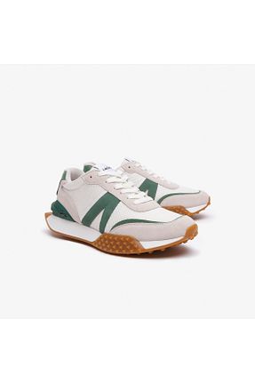 کفش اسنیکر بژ زنانه بند دار Lacoste - کد 777964201