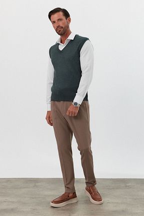 پلیور سایز بزرگ سبز مردانه سایز بزرگ Livio Ferri - کد 864793481