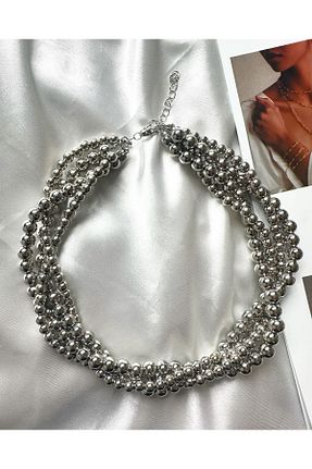 گردنبند مروارید نقره Jerberaa takı - کد 864814885