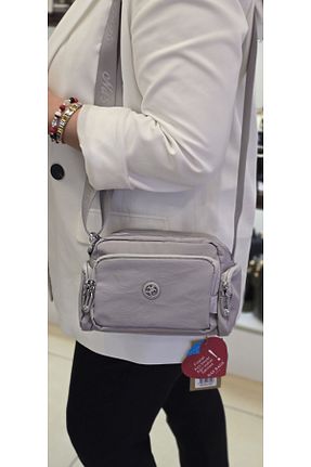 کیف دوشی طوسی زنانه پلی استر Nas Bag - کد 850377613