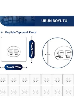 آویز حمام نارنجی Le Touche - کد 864857599