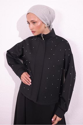 کت حجاب مشکی زنانه رگولار TRENDTESETTÜR - کد 864899209