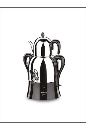 چای ساز مشکی KORKMAZ - کد 624996