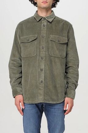 پیراهن خاکی مردانه رگولار Tommy Hilfiger - کد 864926156
