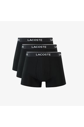 باکسر مشکی مردانه پنبه ای Lacoste - کد 312108409