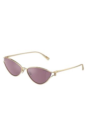 عینک آفتابی طلائی زنانه UV400 Tiffany - کد 864975610