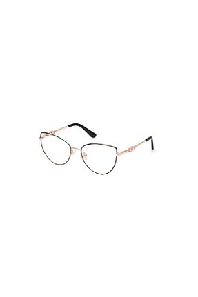 عینک محافظ نور آبی طلائی زنانه UV400 Guess - کد 864942734