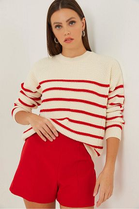پلیور بژ زنانه رگولار Bianco Lucci - کد 789216978