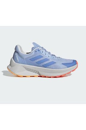 کفش اسنیکر آبی زنانه بند دار adidas - کد 812822714